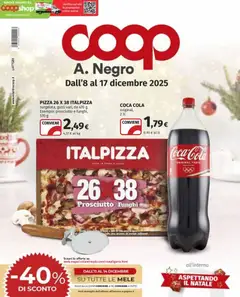 Anteprima dell'opuscolo Volantino A. Negro - Genova dal negozio COOP valido da 08/12/2025
