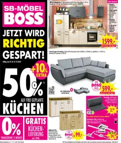 Vorschau von dem Prospekt des Geschäftes SB Möbel Boss, gültig ab dem 25.10.2025