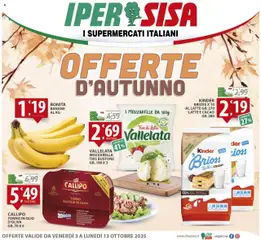 Anteprima dell'opuscolo Volantino Iper Crotone dal negozio SISA valido da 03/10/2025