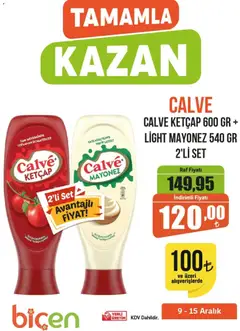 Biçen Market Tamamla Kazan 09.12.2025 - Broşürünün önizlemesi