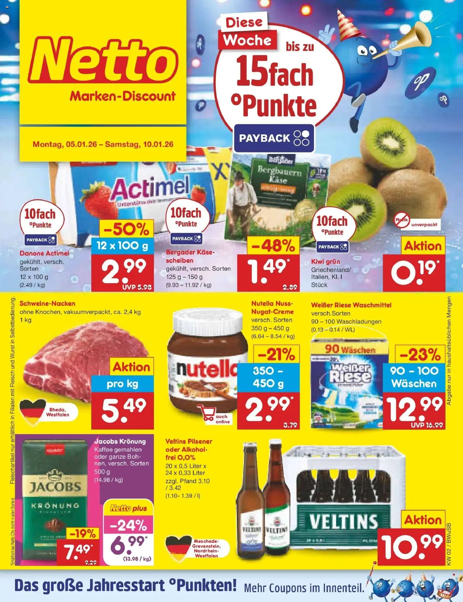 Vorschau von dem Prospekt des Geschäftes Netto Marken-Discount, gültig ab dem 05.01.2026