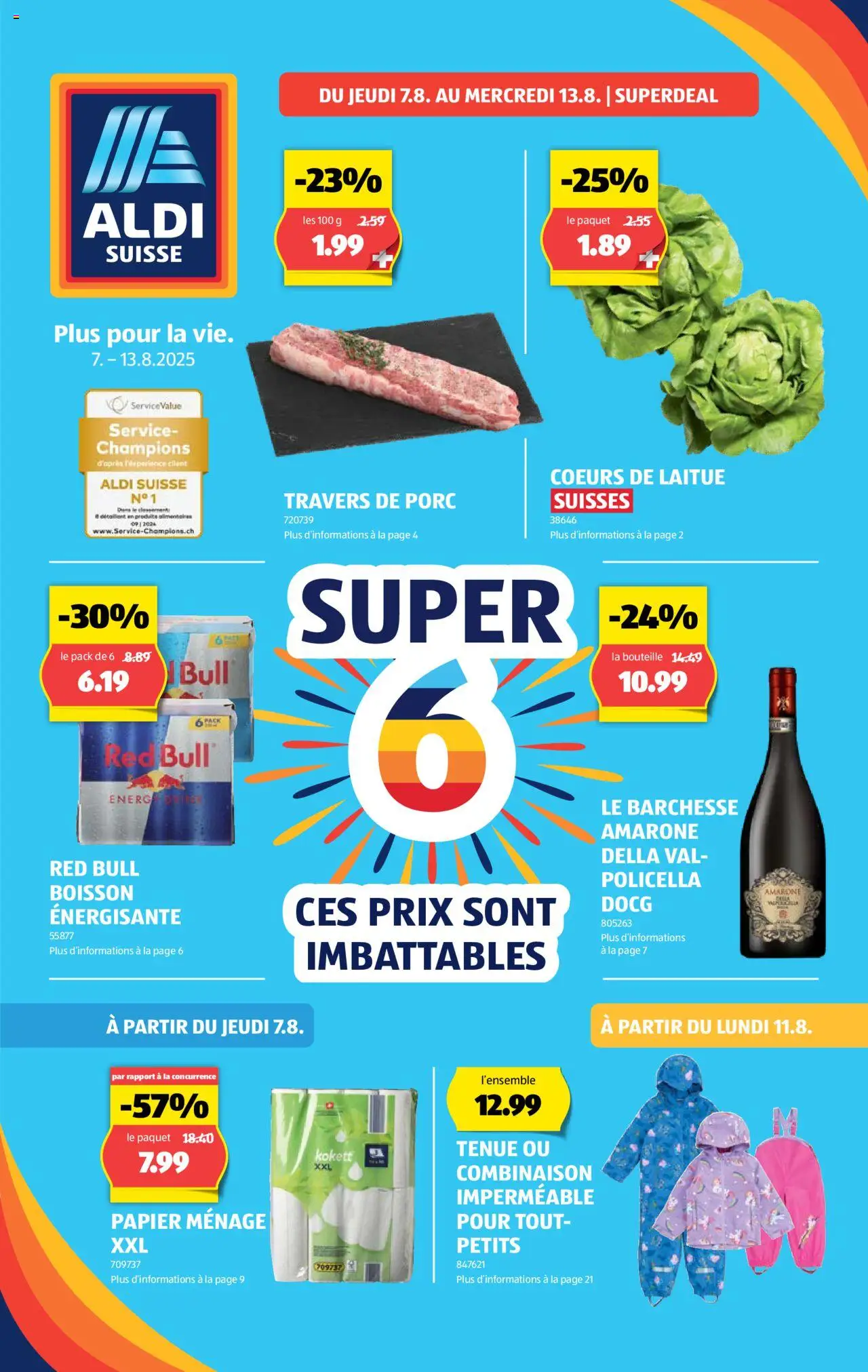 Aldi Prospectus ab 07.08.2025 - Seitennummer 1