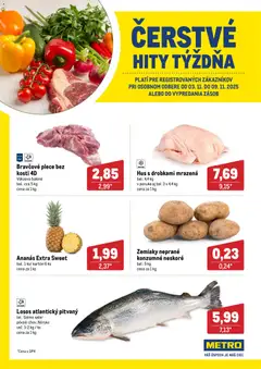 Náhľad Metro letáku platného od 03.11.2025