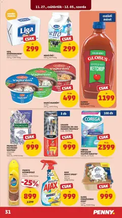 PENNY - Akciós újság PENNY megtekintése, amely érvényes 2025.11.27.-től | Oldal: 31