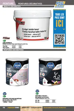 Prévisualisation de Catalogue du magasin Brico Cash formulaire valide 04/04/2025 | Page: 152