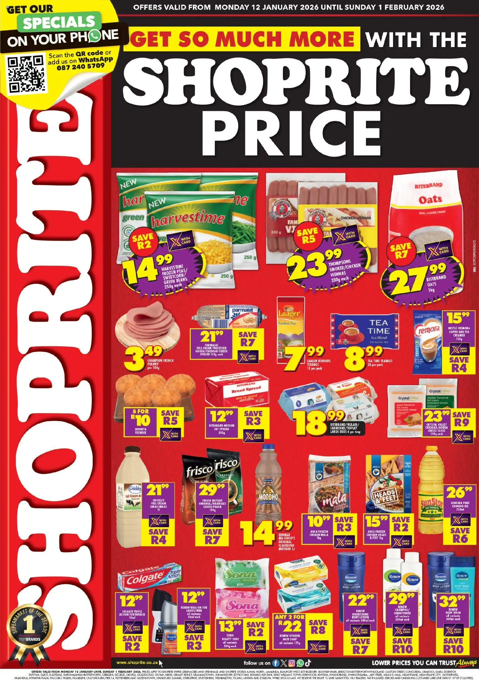 Preview of Shoprite flyer valid from 12/01/2026