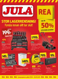 Förhandsgranska reklamblad Aktuella reklamblad Jula från butik Jula gäller från 07/08/2025