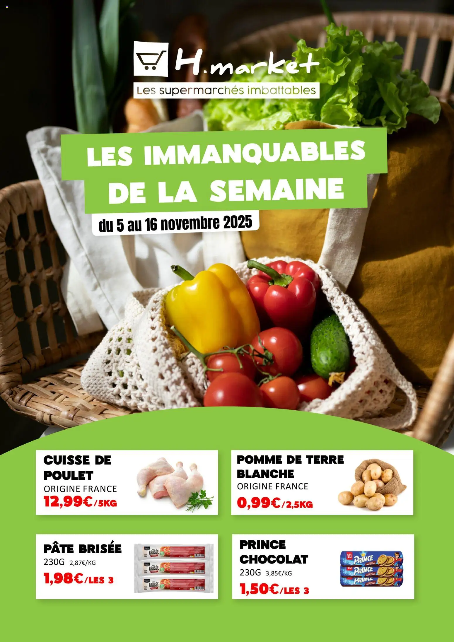 Prévisualisation de Catalogue du magasin Hmarket formulaire valide 05/11/2025