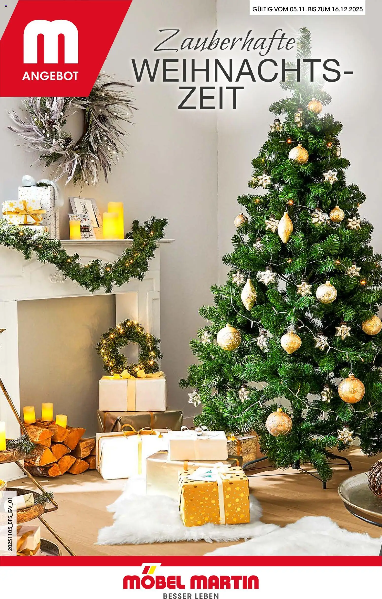 Vorschau von dem Prospekt des Geschäftes Möbel Martin, gültig ab dem 05.11.2025