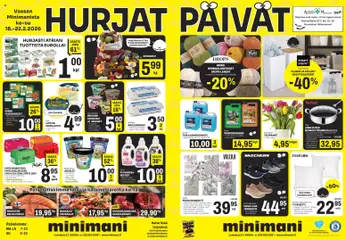 Kaupan Minimani Tarjoukset - Vaasa esikatselu, voimassa 18/02/2026