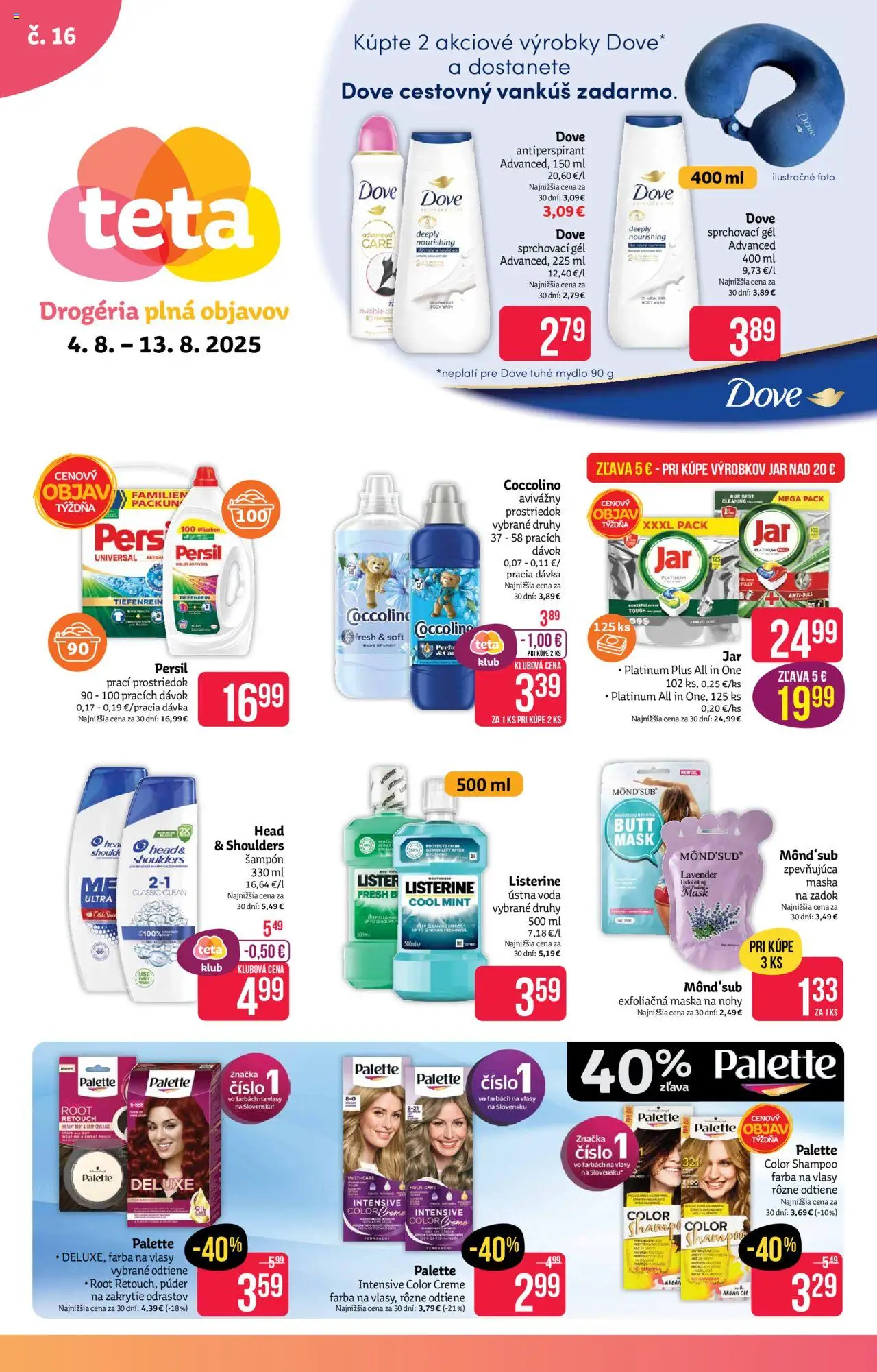 TETA Drogerie Leták od 04.08.2025 > Aktuálna online akcia