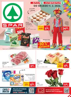 Pregled letka Katalog trgovine Spar vrijedi od 11.02.2026
