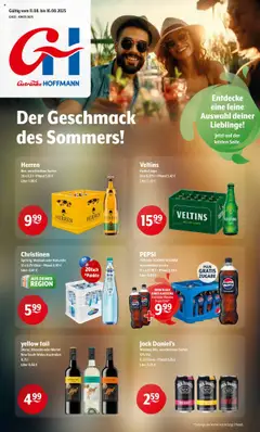 Vorschau von dem Prospekt des Geschäftes Getränke Hoffmann, gültig ab dem 11.08.2025