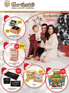 GRUSTE parduotuvės leidinio Leidinys galiojančio nuo 2025.12.01 peržiūra