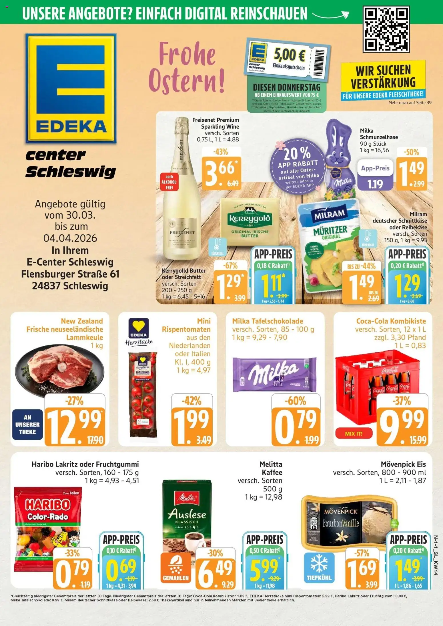 Vorschau von dem Prospekt des Geschäftes Edeka, gültig ab dem 30.03.2026