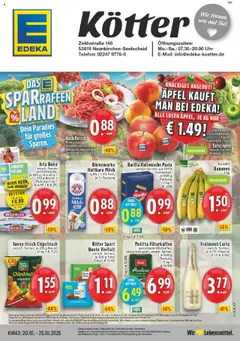 Vorschau von dem Prospekt des Geschäftes Edeka, gültig ab dem 19.10.2025