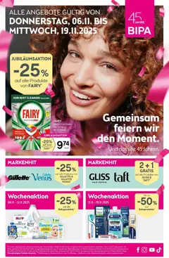 Vorschau der Angebote: Bipa Flugblatt gültig ab 06.11.2025
