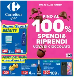 Anteprima dell'opuscolo Carrefour Volantino Iper - Collegno dal negozio Carrefour valido da 13/03/2026