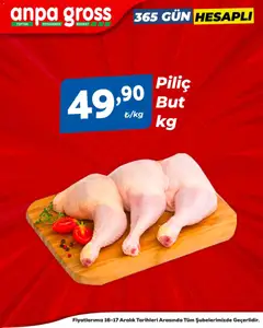 Anpa Gross Piliçte Tazelik 16.12.2025 - Broşürünün önizlemesi