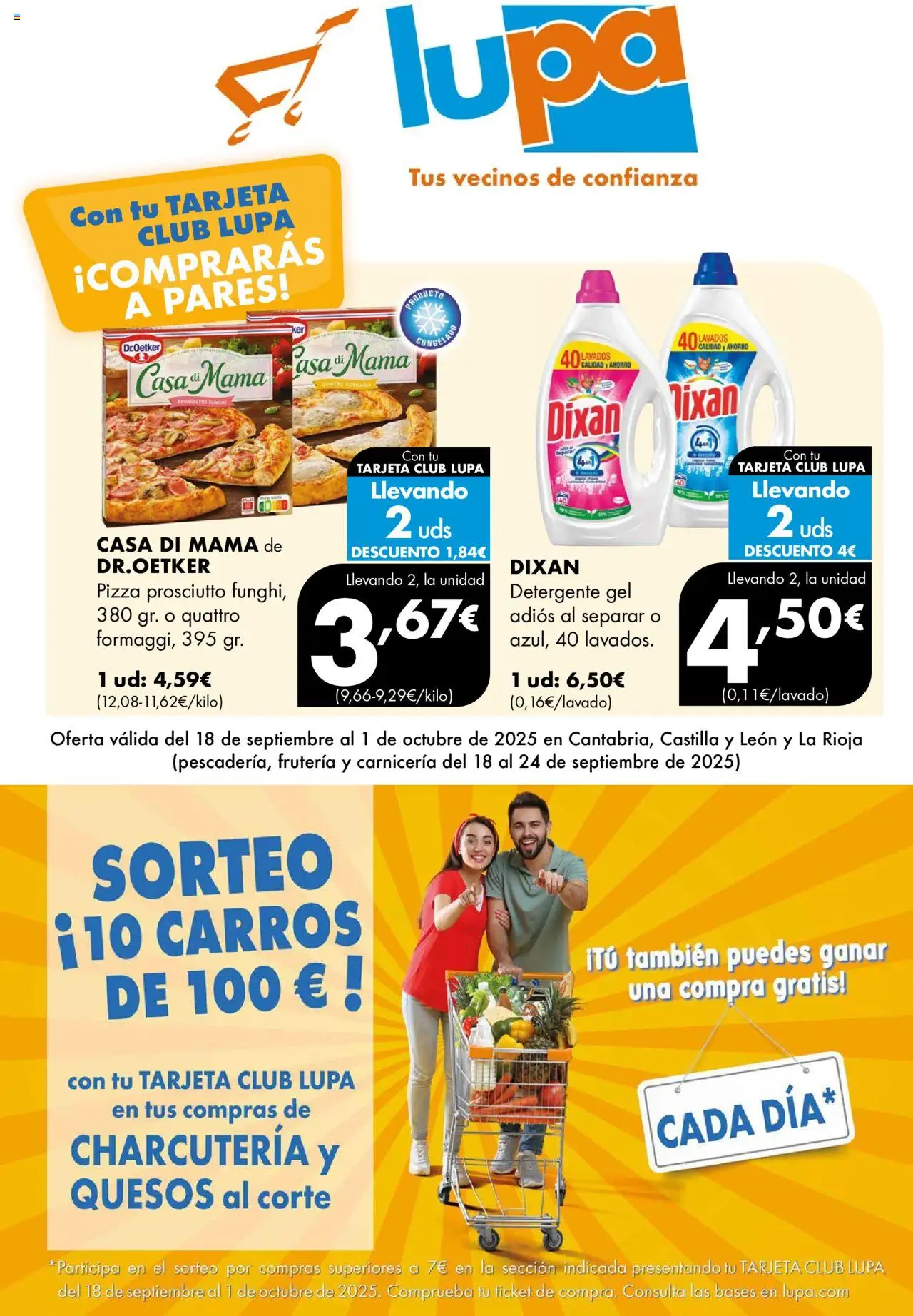 Lupa Supermercados Folleto > 18/09 - 01/10/2025 > Ofertas
