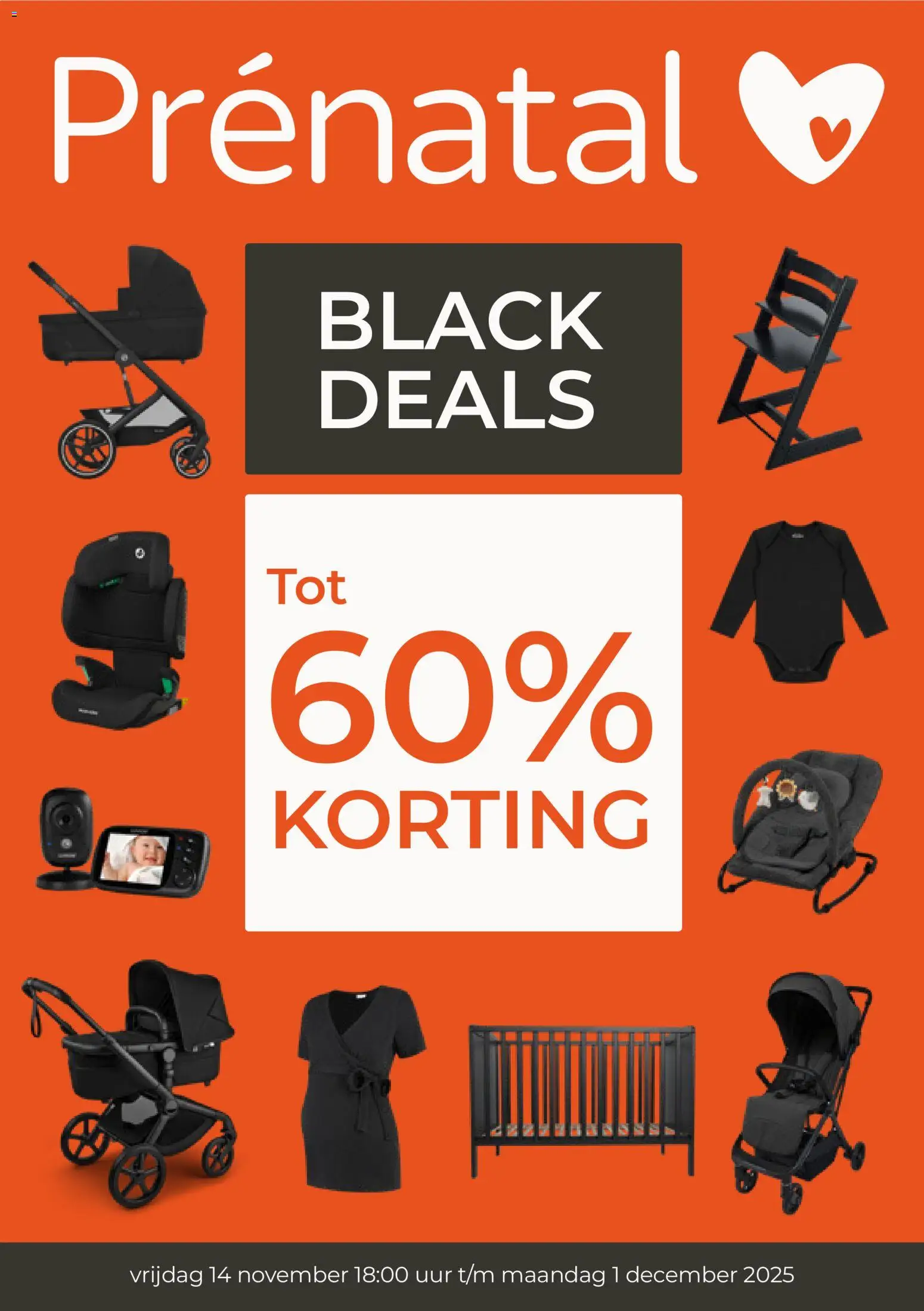 Voorbeeld van Blackdeals folder van winkel Prénatal geldig vanaf 14-11-2025