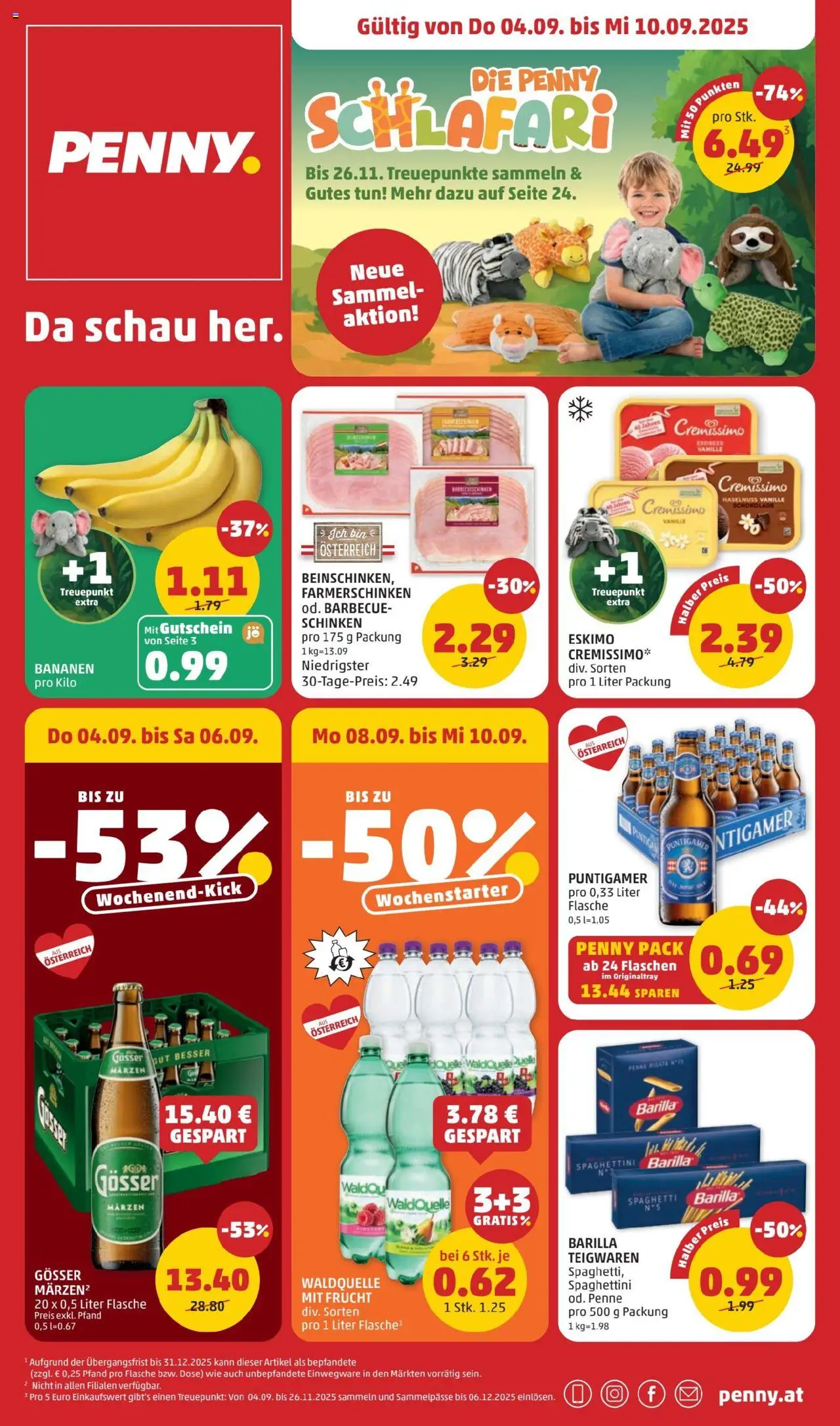  PENNY Flugblatt 04.09.2025 - Angebote "Prospekt aktuell" - Seite 1