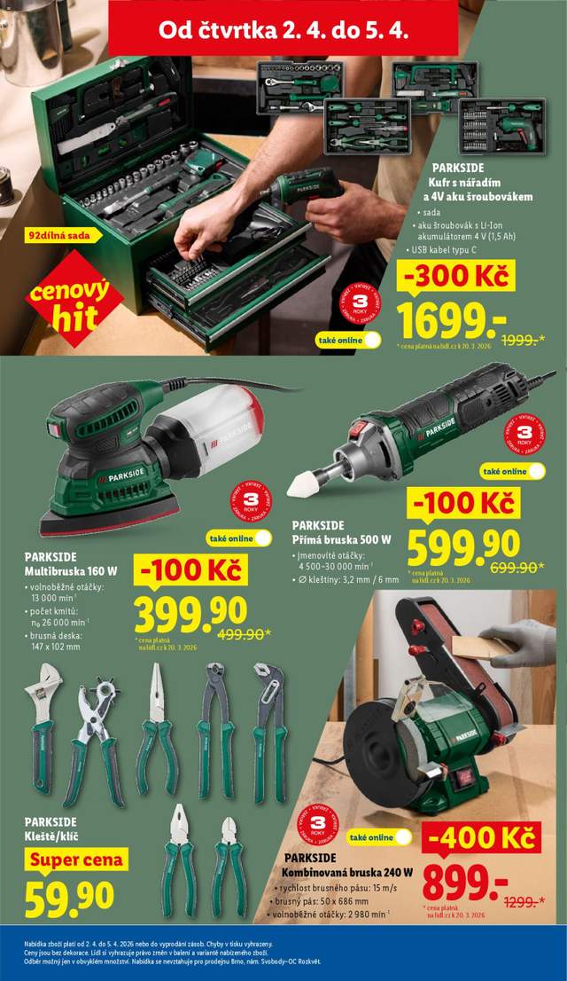 Nový Lidl leták od 02.04.