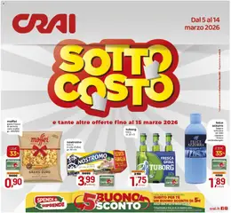 Anteprima dell'opuscolo CRAI volantino Crotone dal negozio CRAI valido da 05/03/2026