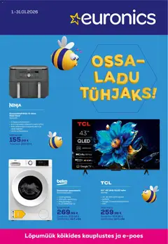 Euronics kliendilehe eelvaade alates 2026.01.01