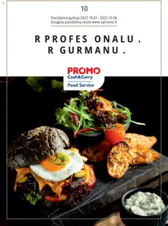 ePromo parduotuvės leidinio Leidinys - Food service galiojančio nuo 2025.10.01 peržiūra