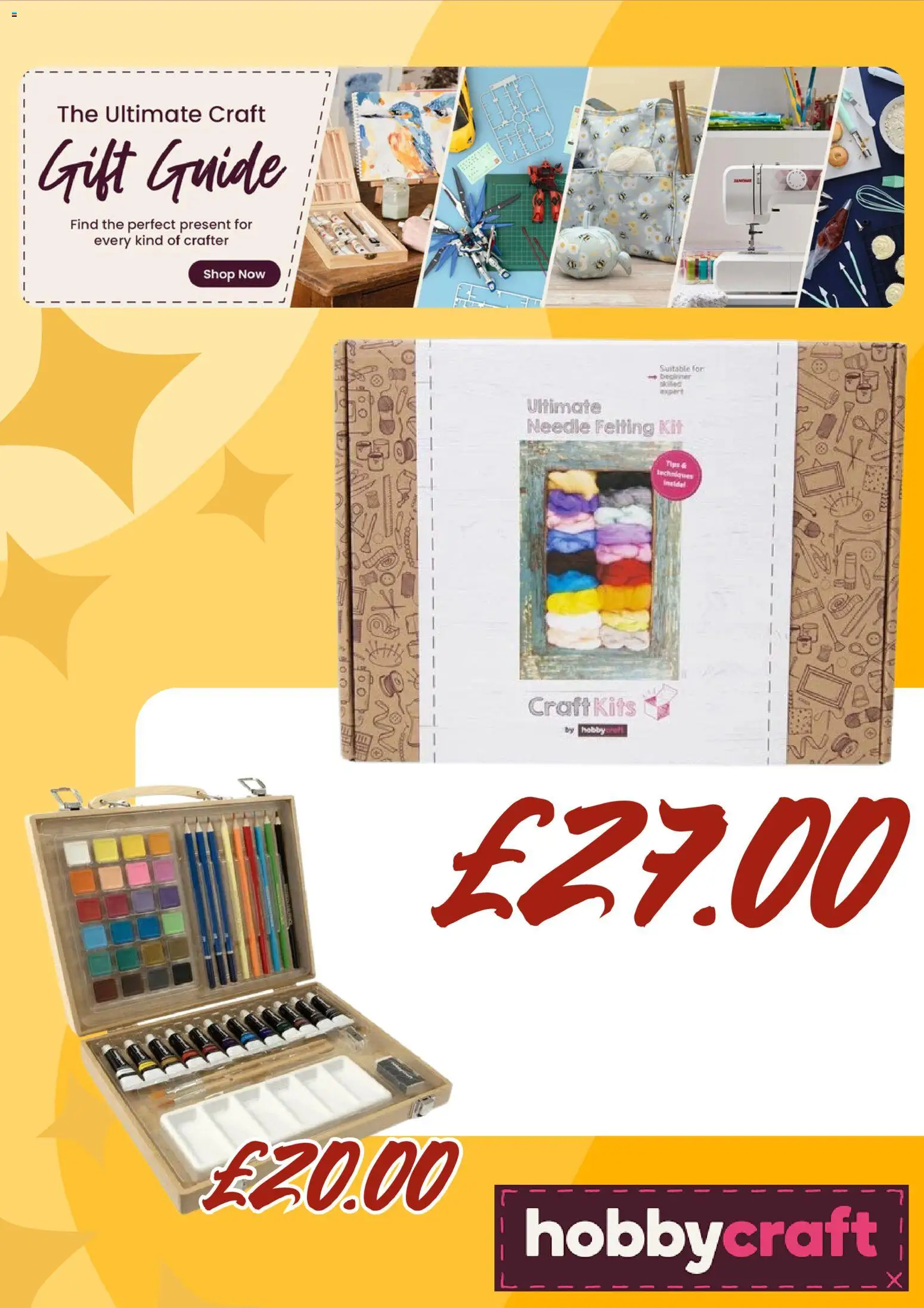 Preview of Hobbycraft Offers valid from 04/12/2025