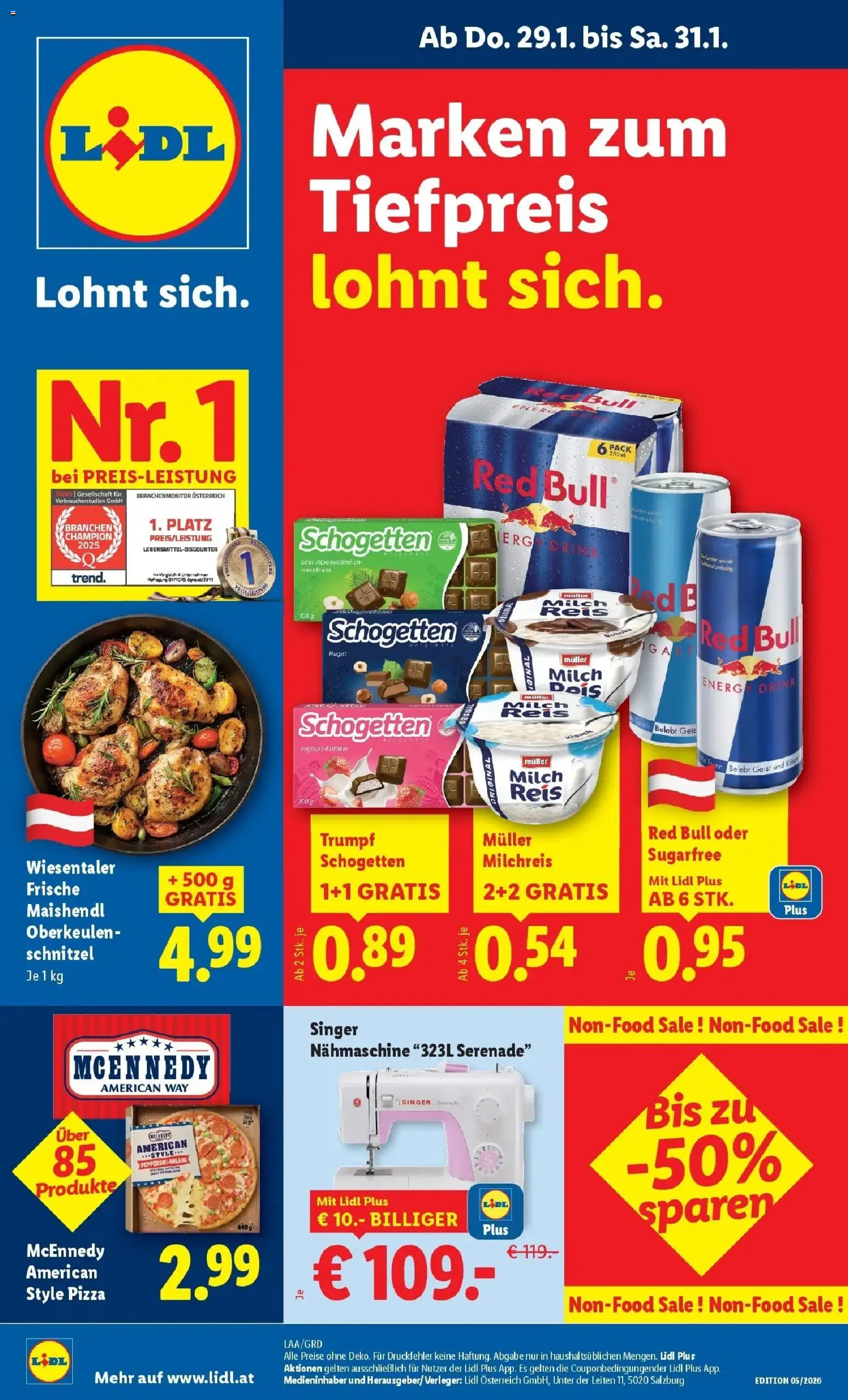 Vorschau der Angebote: Lidl Jenbach, Eferding, Dornbirn gültig ab 29.01.2026