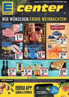 Vorschau von dem Prospekt des Geschäftes Edeka, gültig ab dem 21.12.2025