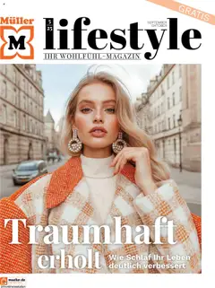 Vorschau von dem Prospekt des Geschäftes Müller, gültig ab dem 15.09.2025