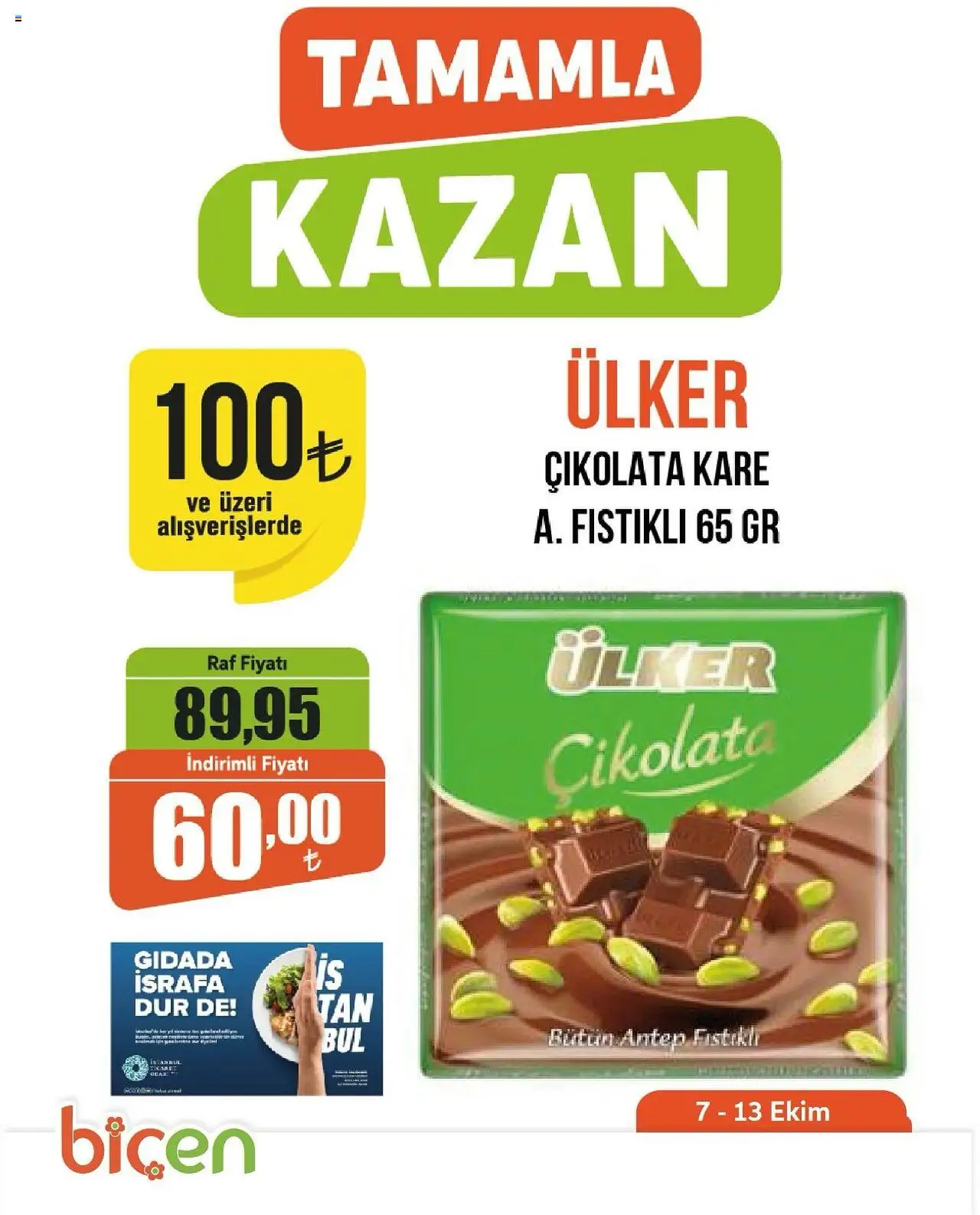 Biçen Market Tamamla Kazan (07 - 13 Ekim 2025) - Sayfa numarası 1