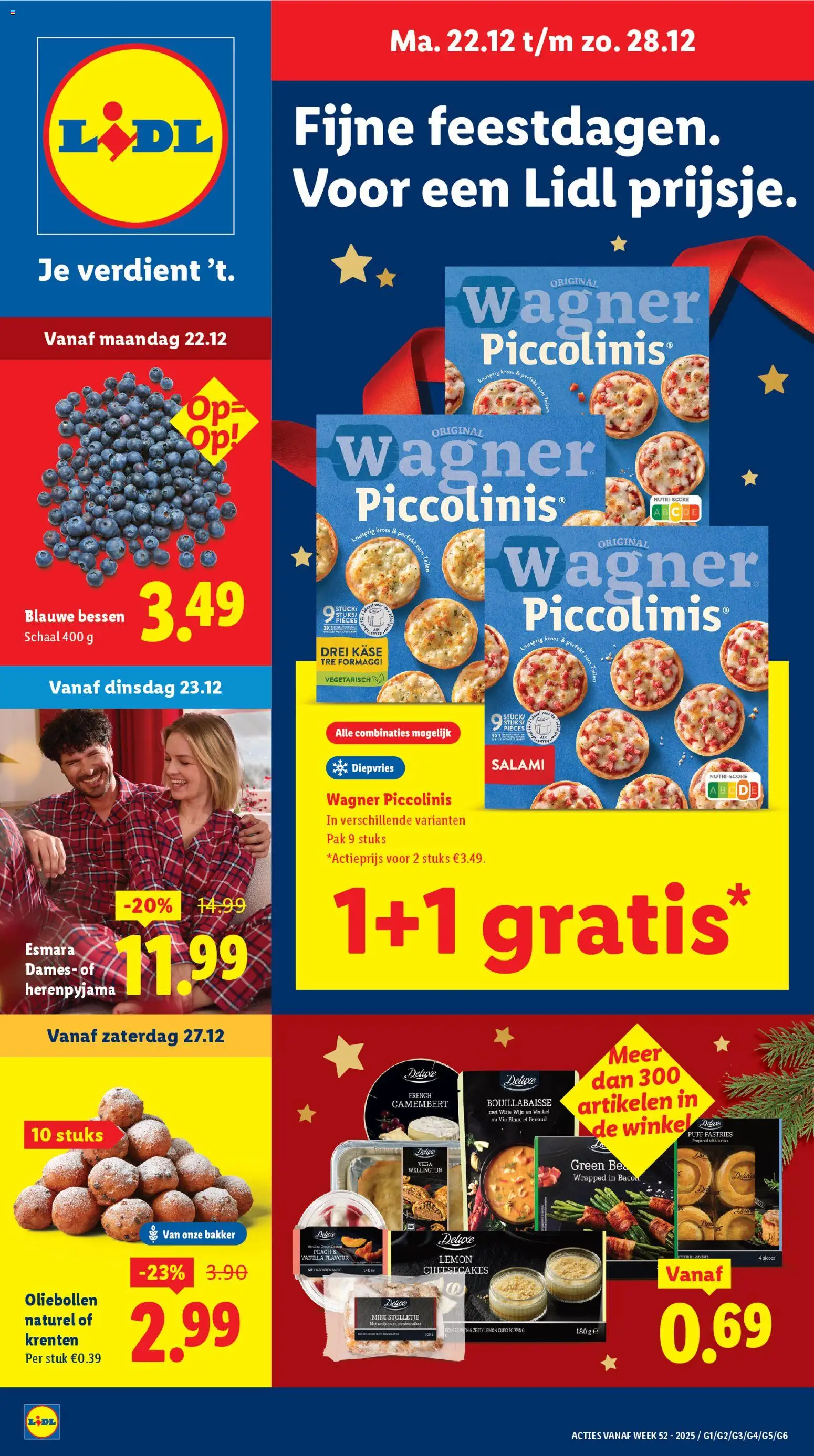 Voorbeeld van Folder week 52 van winkel Lidl geldig vanaf 22-12-2025