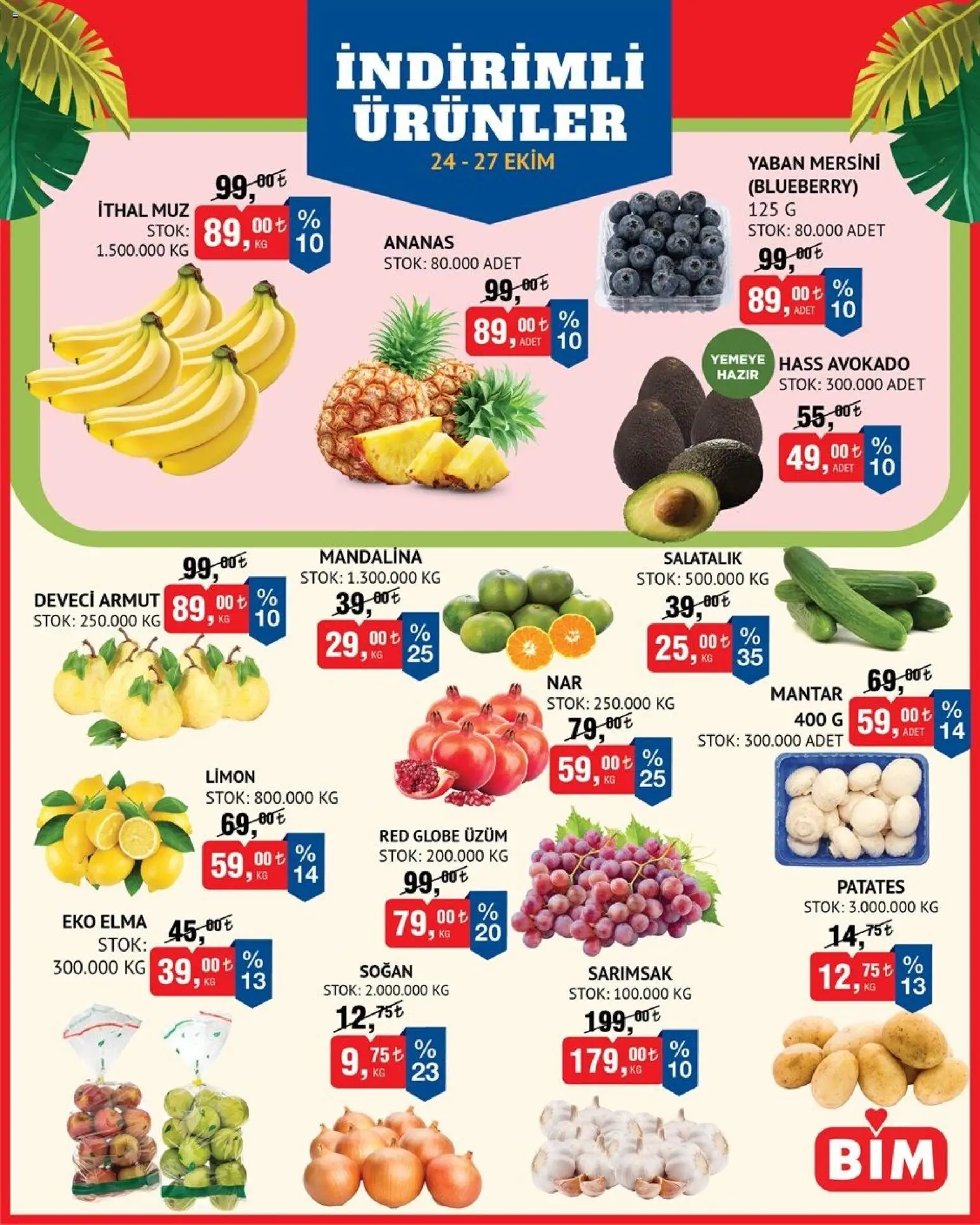 BİM Katalog bu hafta (24 Ekim 2025) - Aktüel Broşür - Sayfa numarası 1