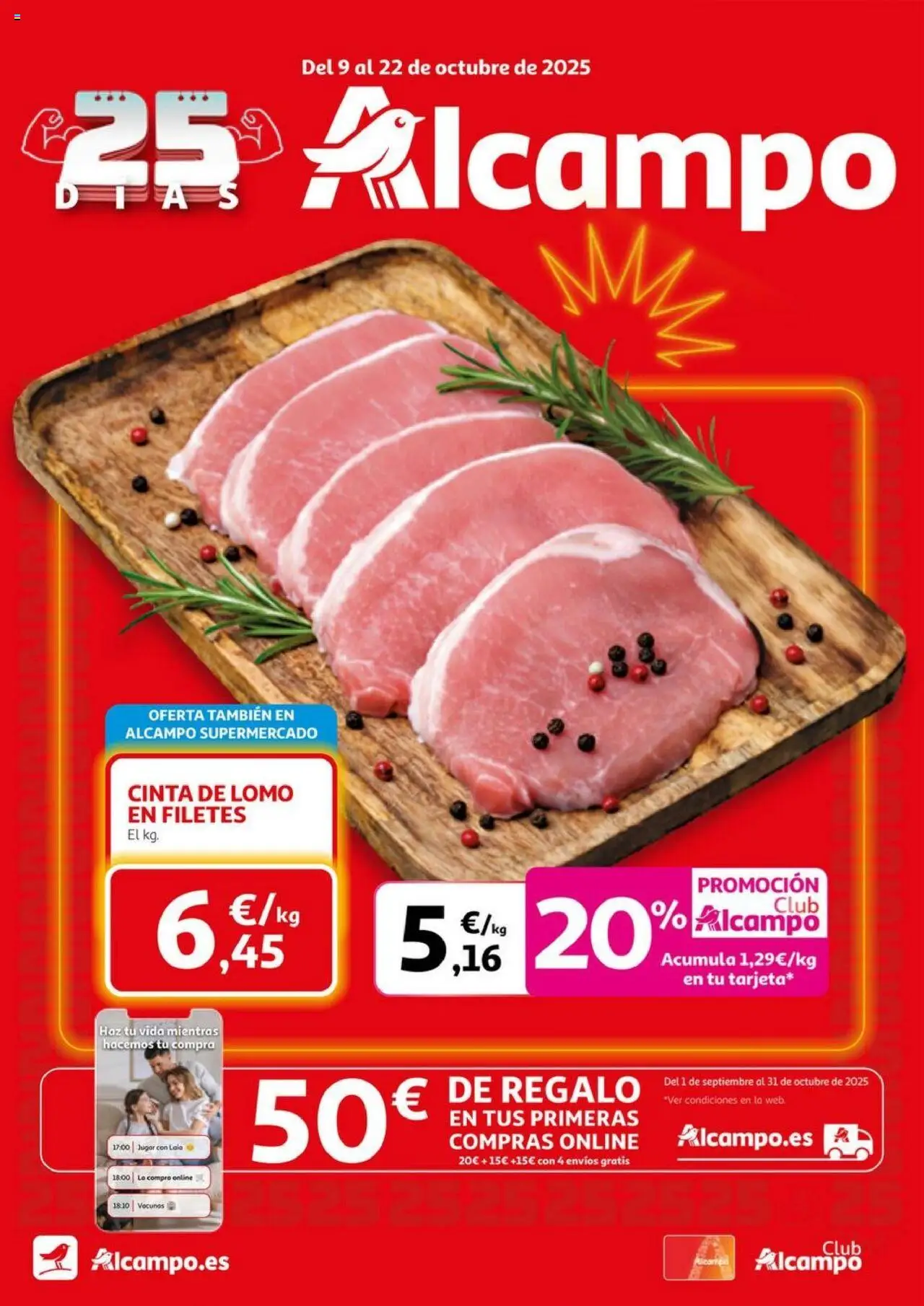 Alcampo folleto 09/10/2025 - 22/10/2025 > HG Madrid Unificado
