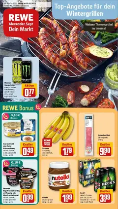 Vorschau von dem Prospekt des Geschäftes Rewe, gültig ab dem 10.11.2025