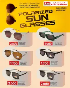 Preview of the catalogue Polarized sun glasses offers of store KM Trading valid from 28 Nov, 2025