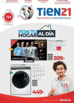 Vista previa del folleto de la tienda Tien 21 válido desde el 01/09/2025 