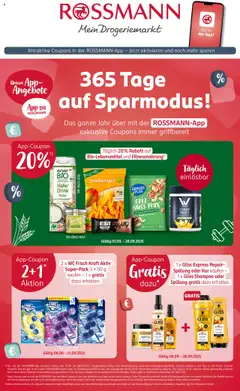 Vorschau von dem Prospekt des Geschäftes Rossmann, gültig ab dem 01.09.2025