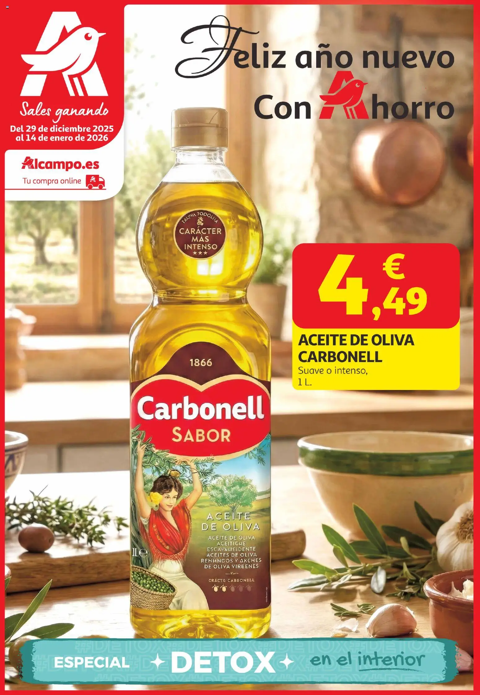 Vista previa del folleto de la tienda Alcampo válido desde el 29/12/2025 