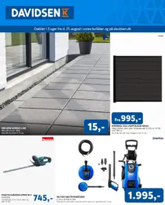 Eksempel på tilbudsavis Tilbudsavis fra butik Davidsen gyldig fra 21/08/2025