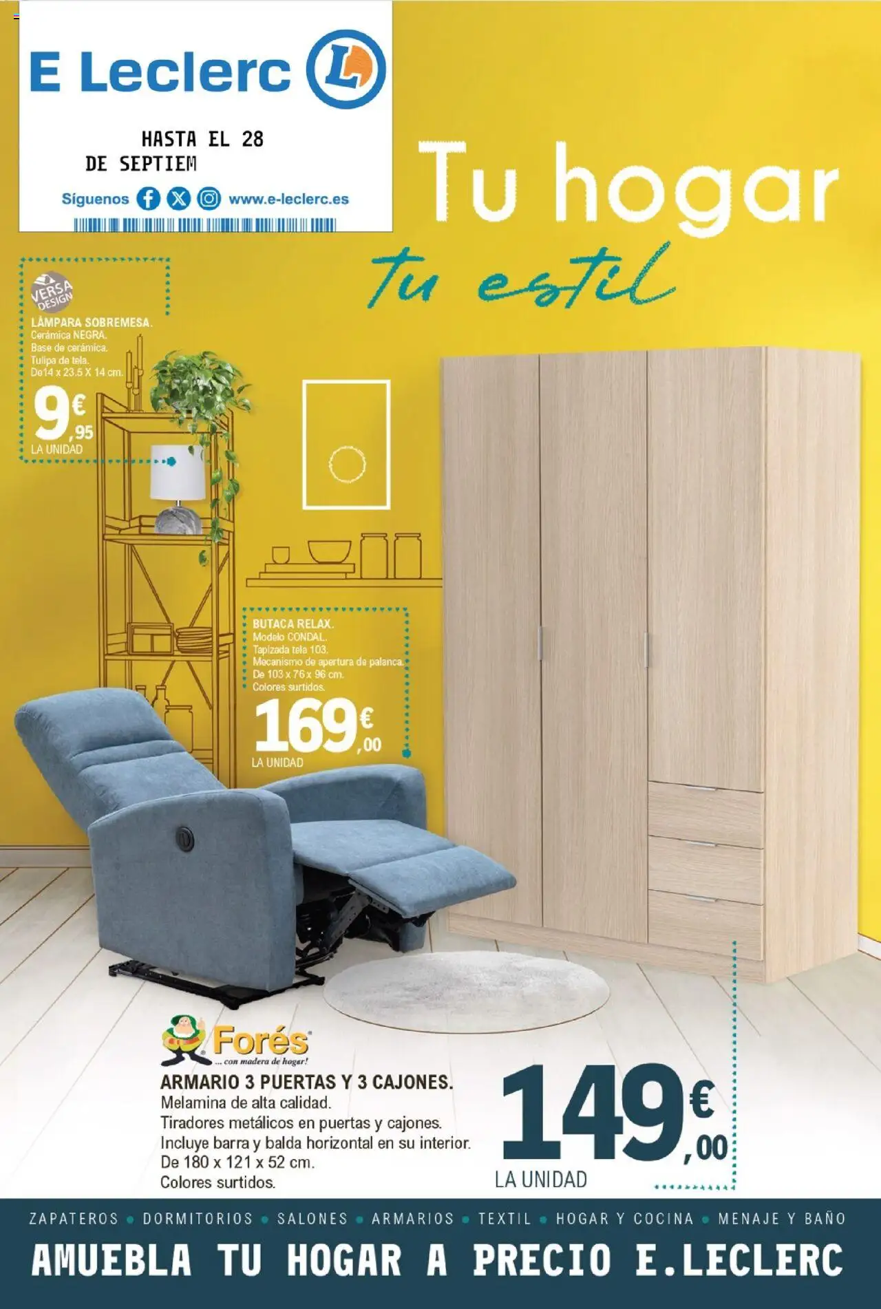 E.Leclerc Folleto > 29/08 - 28/09/2025 > Ofertas