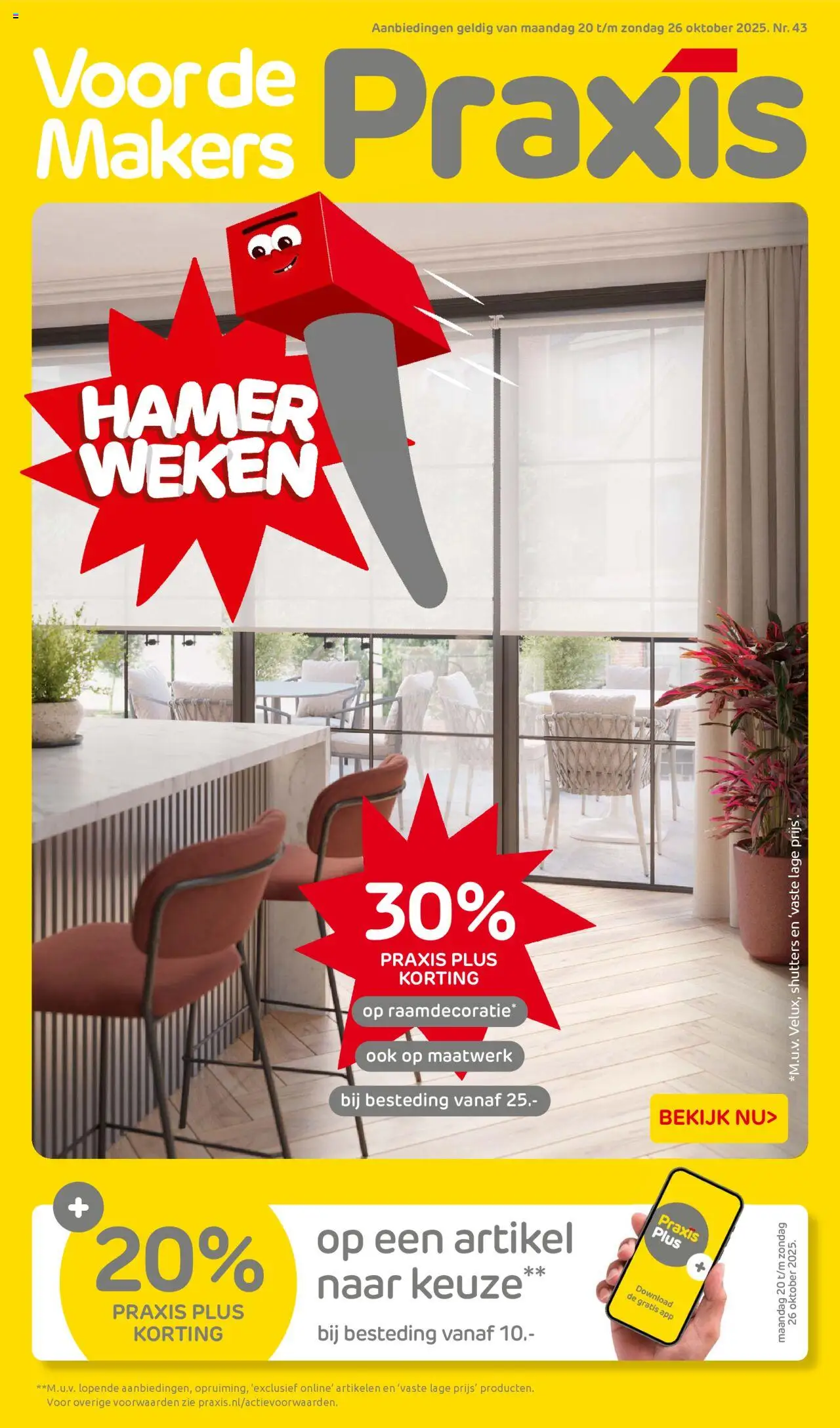 Praxis shop Folder geldig vanaf 20-10-2025 - Paginanummer 1