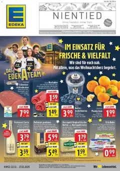 Vorschau von dem Prospekt des Geschäftes Edeka, gültig ab dem 22.12.2025