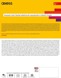 Vestel Mobil ve Akıllı Ürünler 04.11.2025 - Broşürünün önizlemesi | Strana: 13