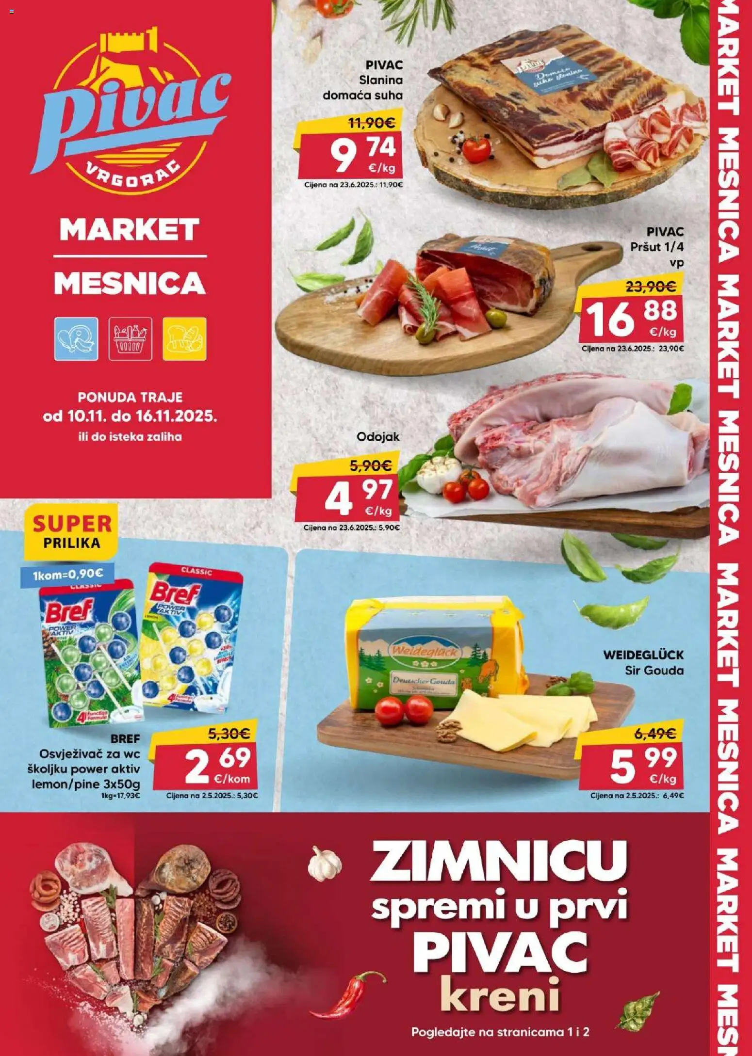 Pregled letka Katalog trgovine Pivac vrijedi od 10.11.2025