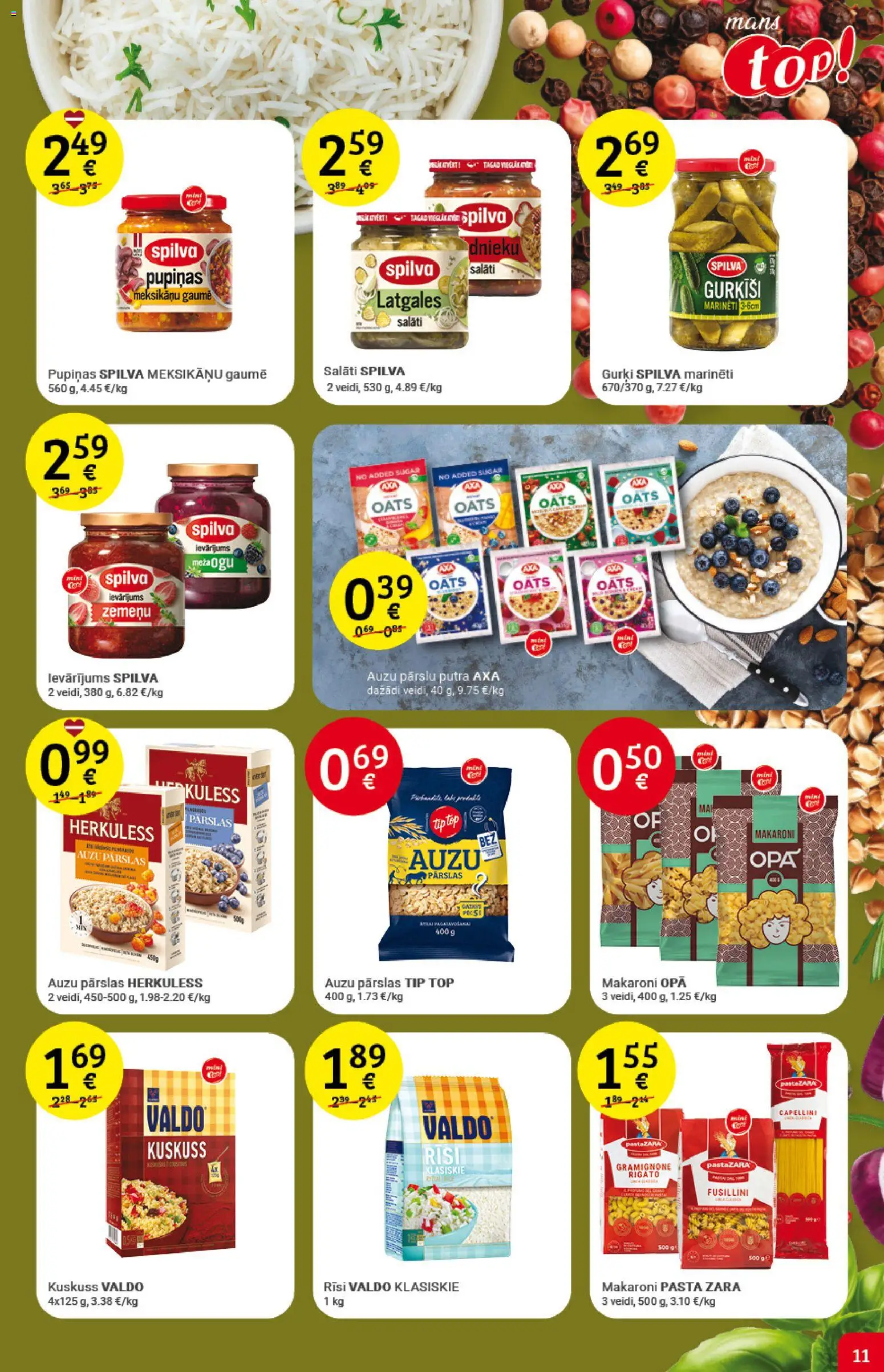 Skatīt Top! akciju bukletu, derīgs no 2026.01.07